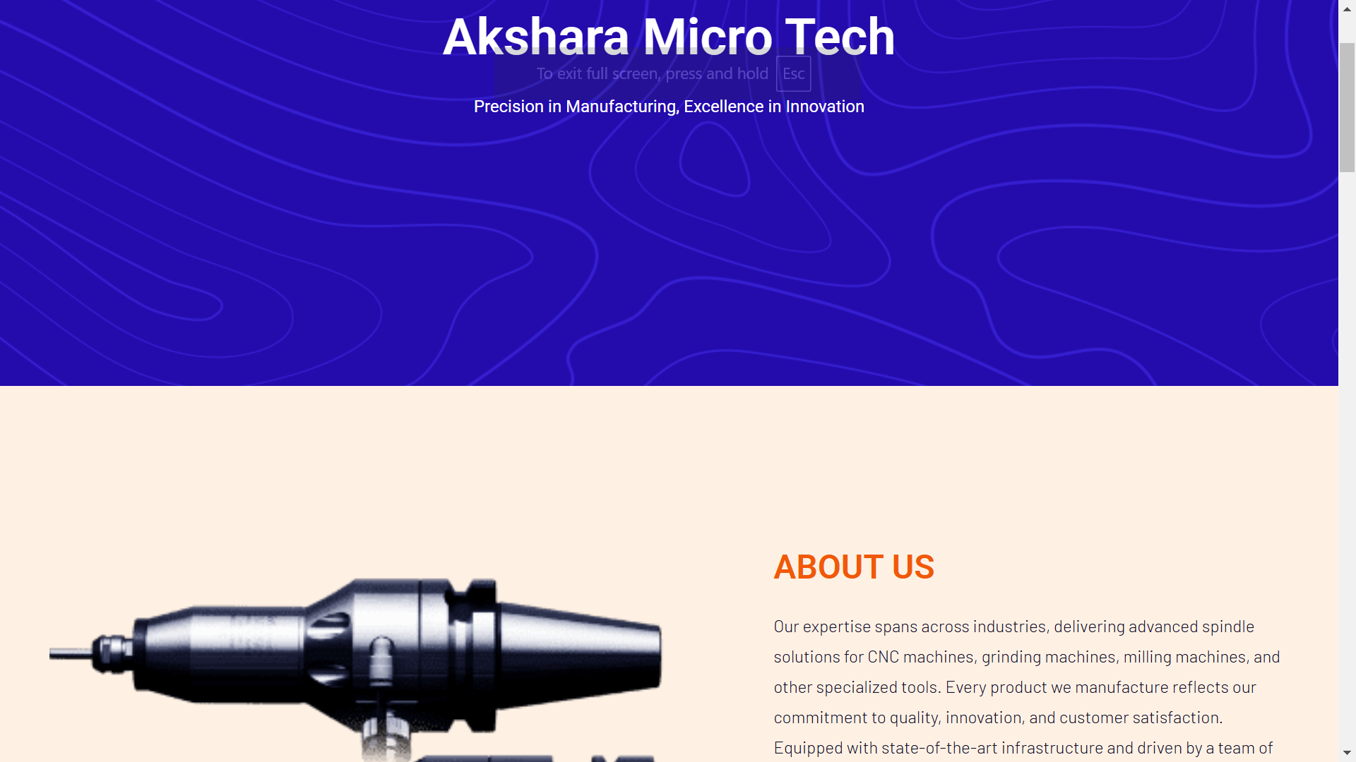 website